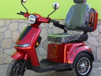 Електрическа триколка Max Motors FM2 PRO 1800W, 25Ah, RED