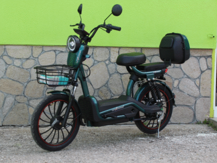 Електрически двуместен скутер - велосипед MaxMotors със 20" гуми, 1200W, 60V/20Ah