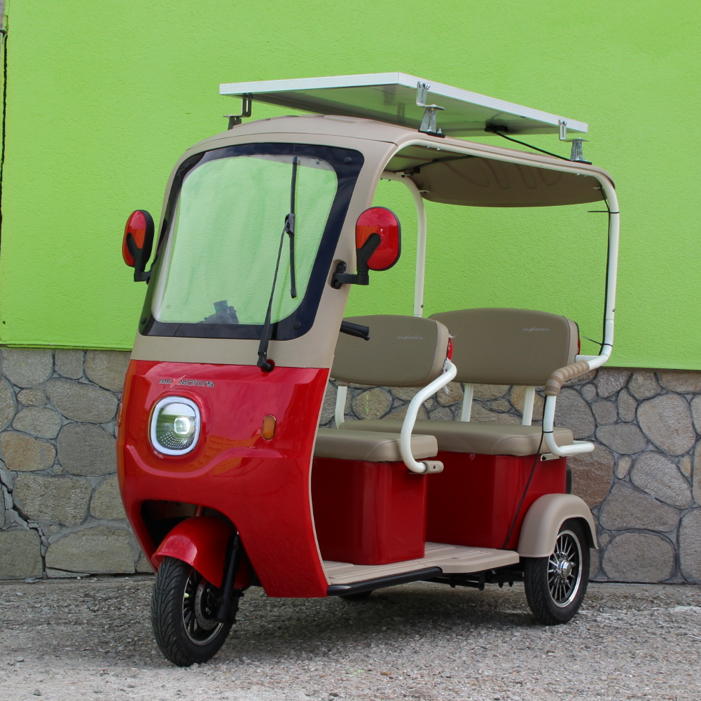 Dvumestna golf pro trikolka s solar, двуместна голф про триколка с солар