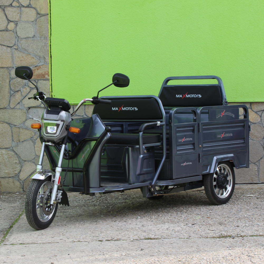 електрическа триместна товарна триколка, elektri4eska trimestna tovarna trikolka 4