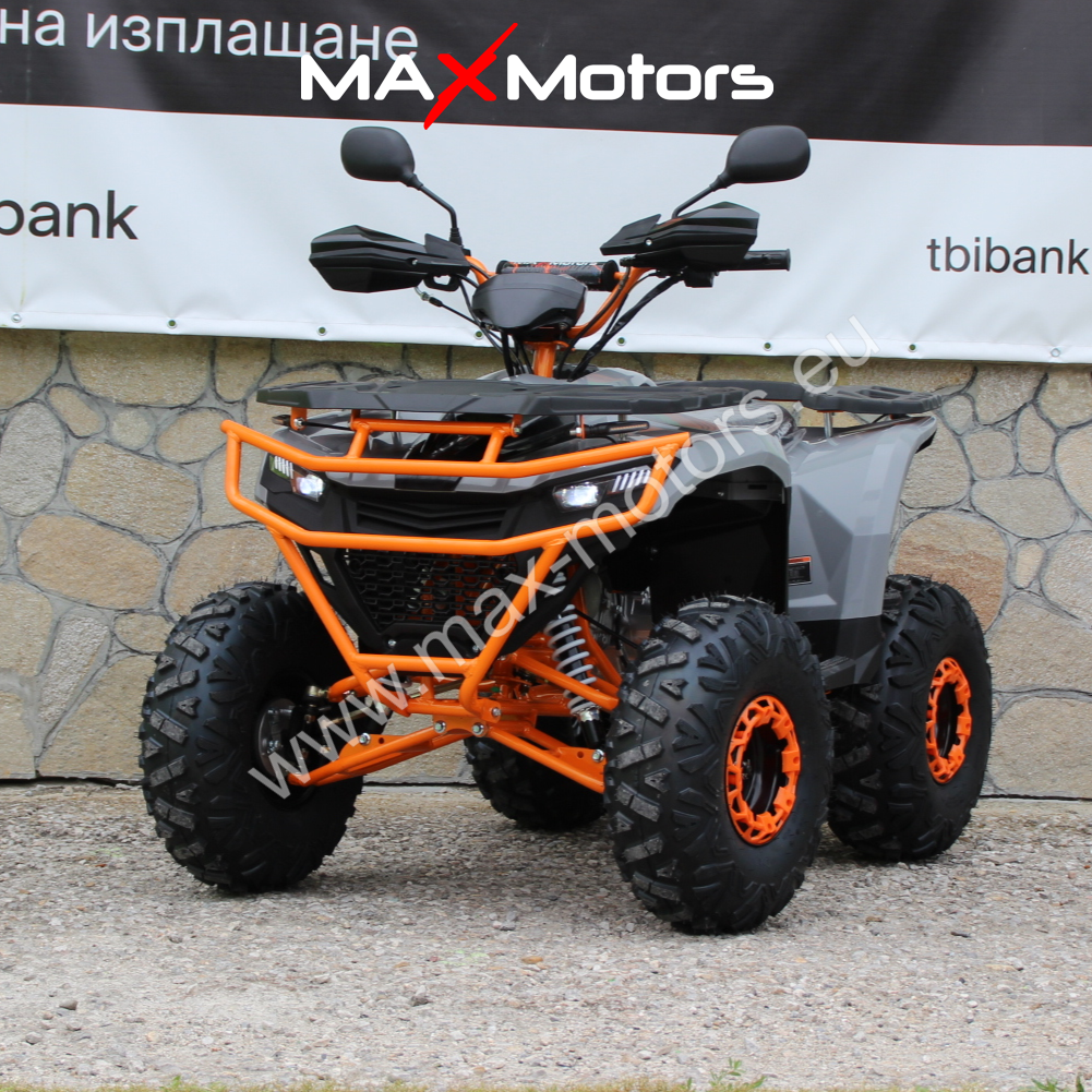 benzinovo ATV 150cc kubika Max Motors grey, бензиново АТВ 150сс кубика сиво