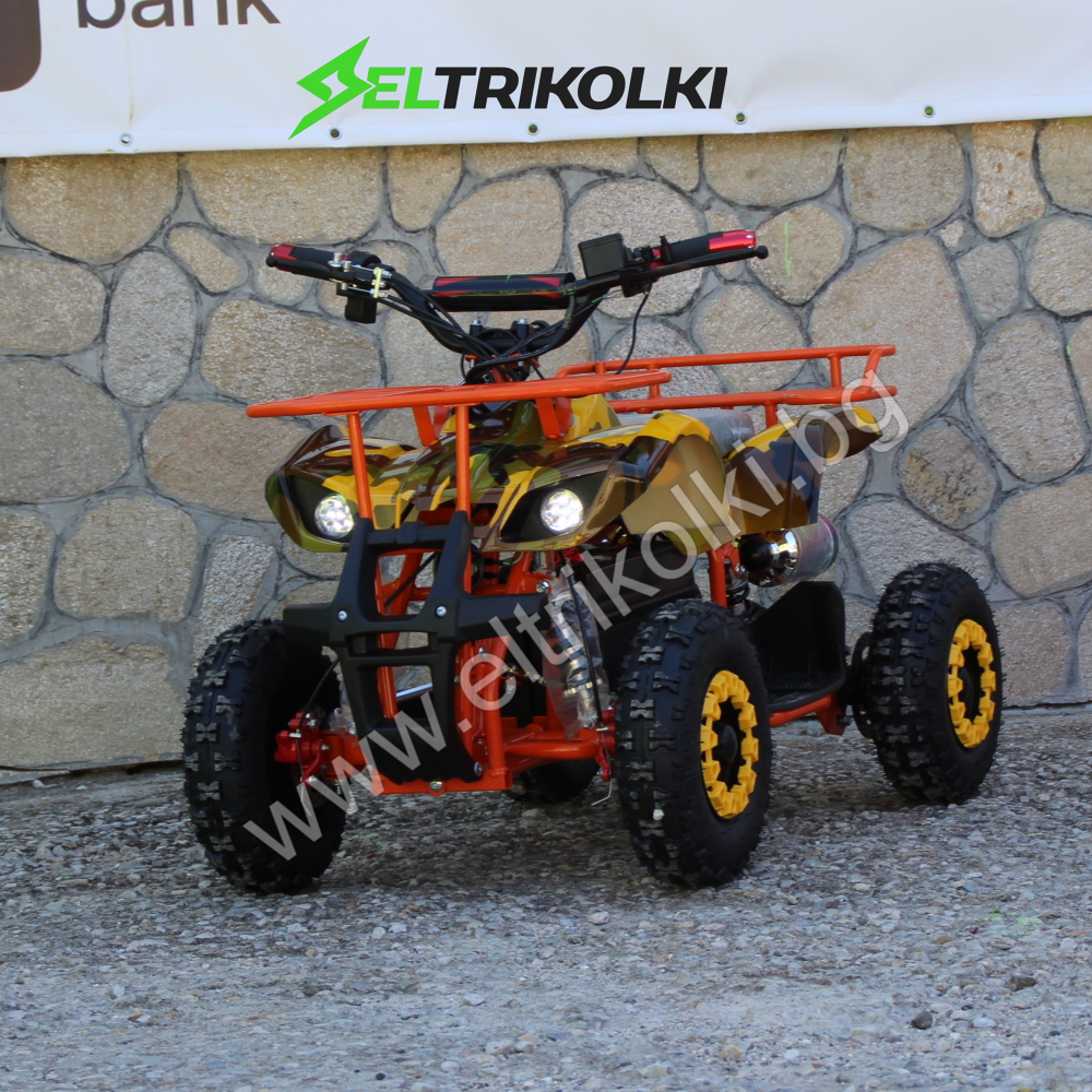 detsko elektri4esko atv kamuflage, детско електрическо атв камуфлаж